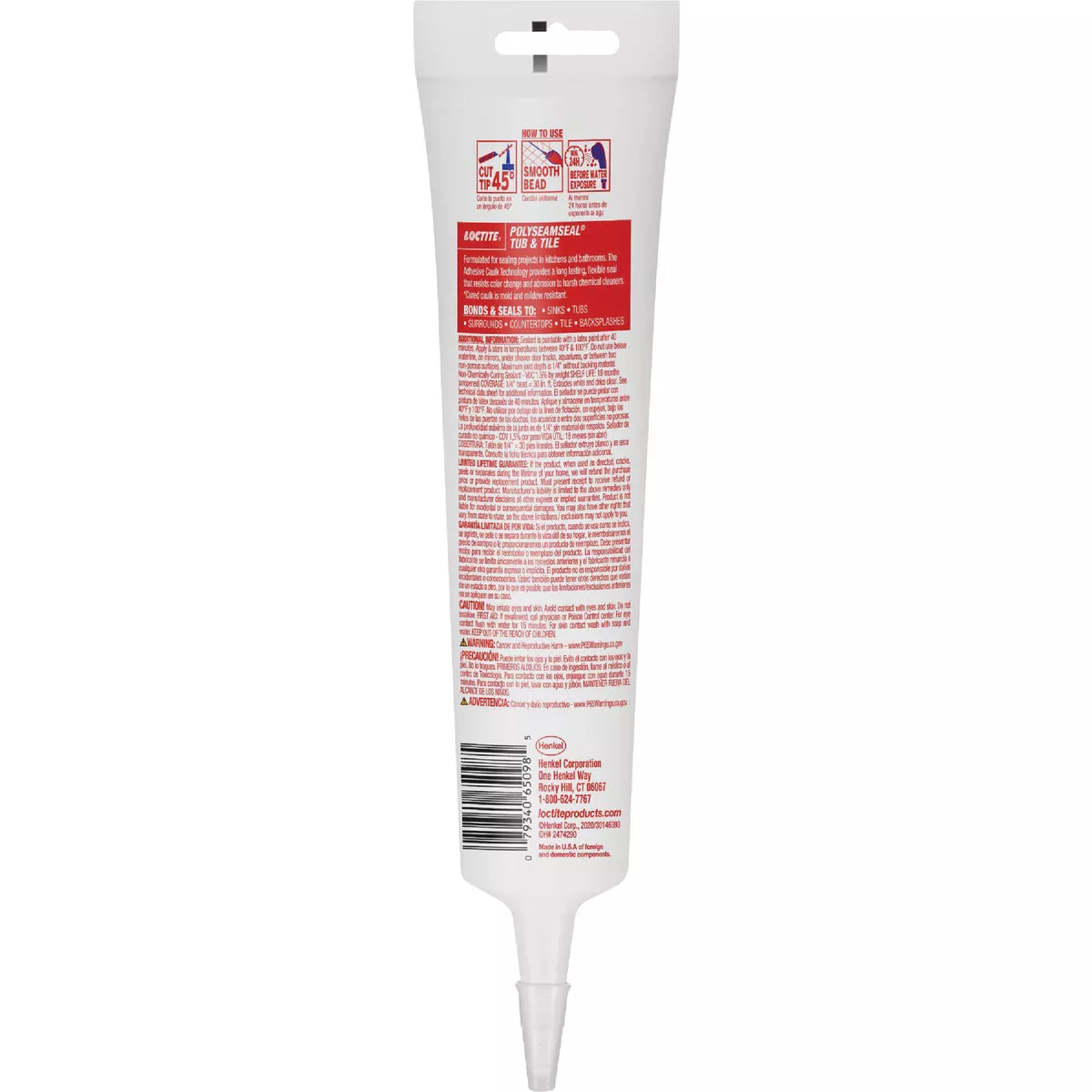 Loctite Polyseamseal 5.5 Oz. Clear Kitchen & Bath Caulk - photo 2