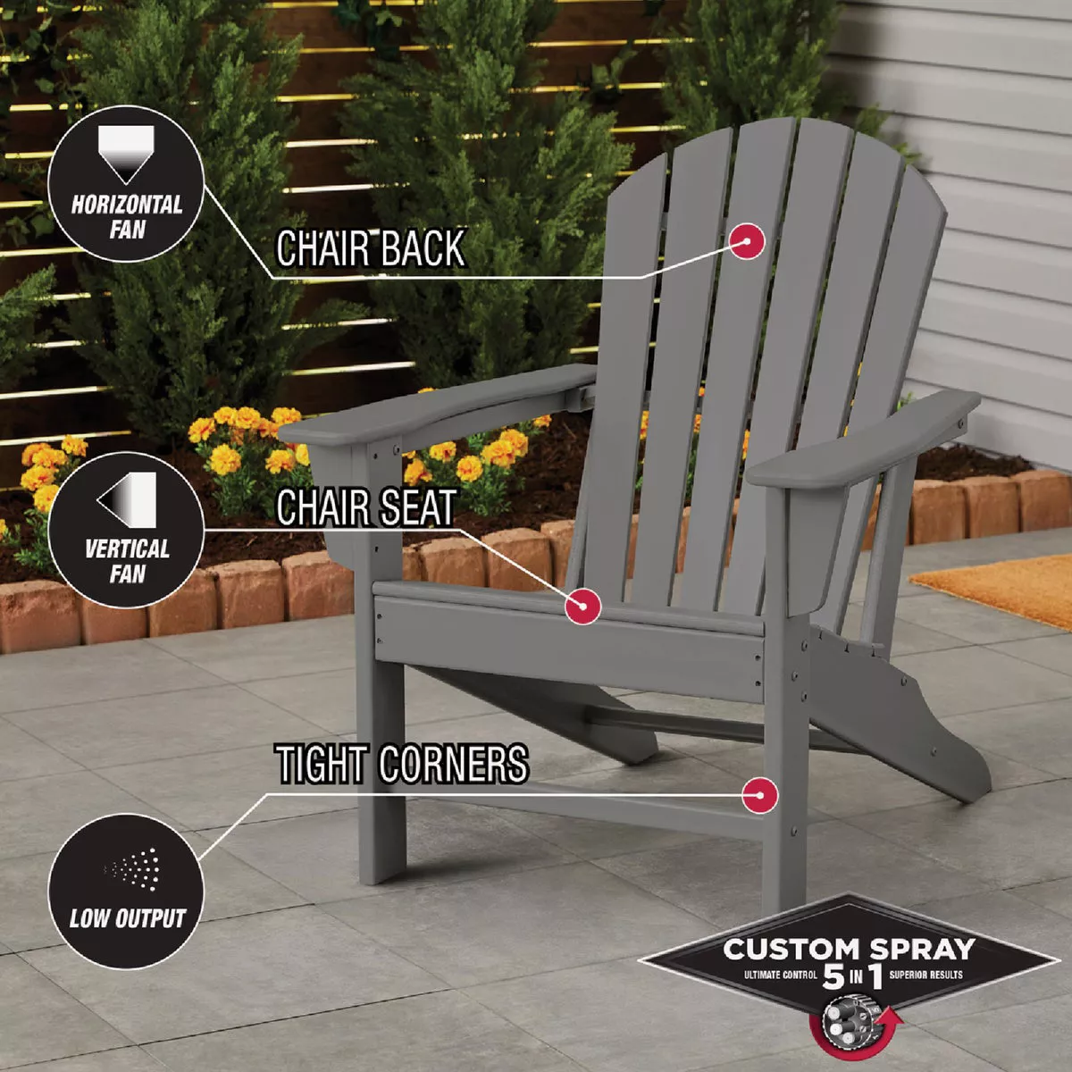 Rust-Oleum Stops Rust 12 Oz. Custom Spray 5 in 1 Satin Spray Paint, Coastal Gray - photo 4