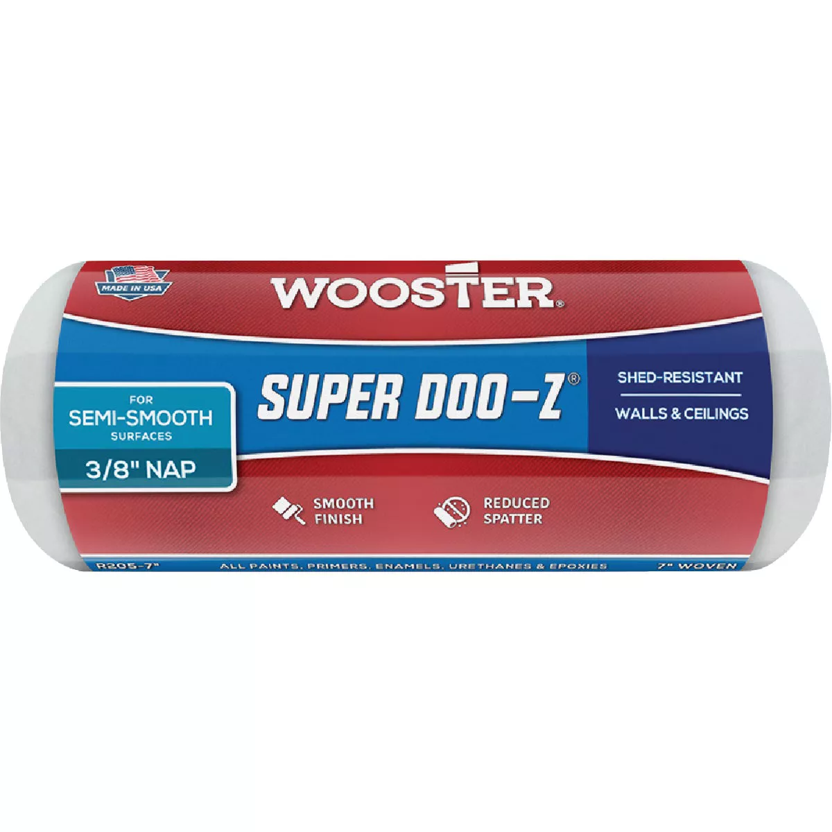 Wooster Super Doo-Z 7 In. x 3/8 In. Woven Fabric Roller Cover
