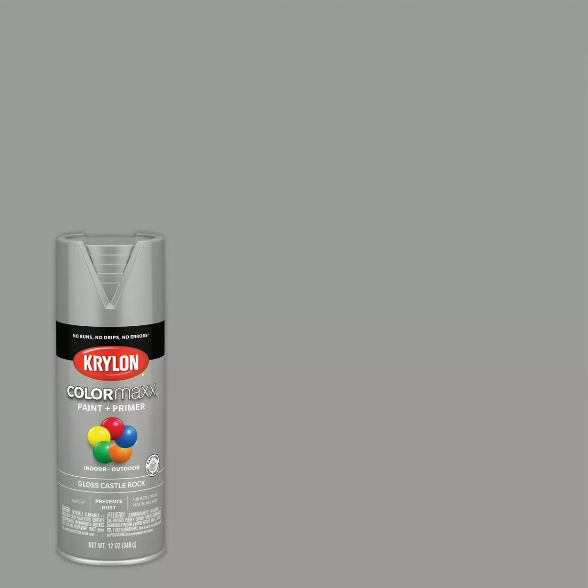 Krylon ColorMaxx 12 Oz. Gloss Spray Paint, Castle Rock - photo 4