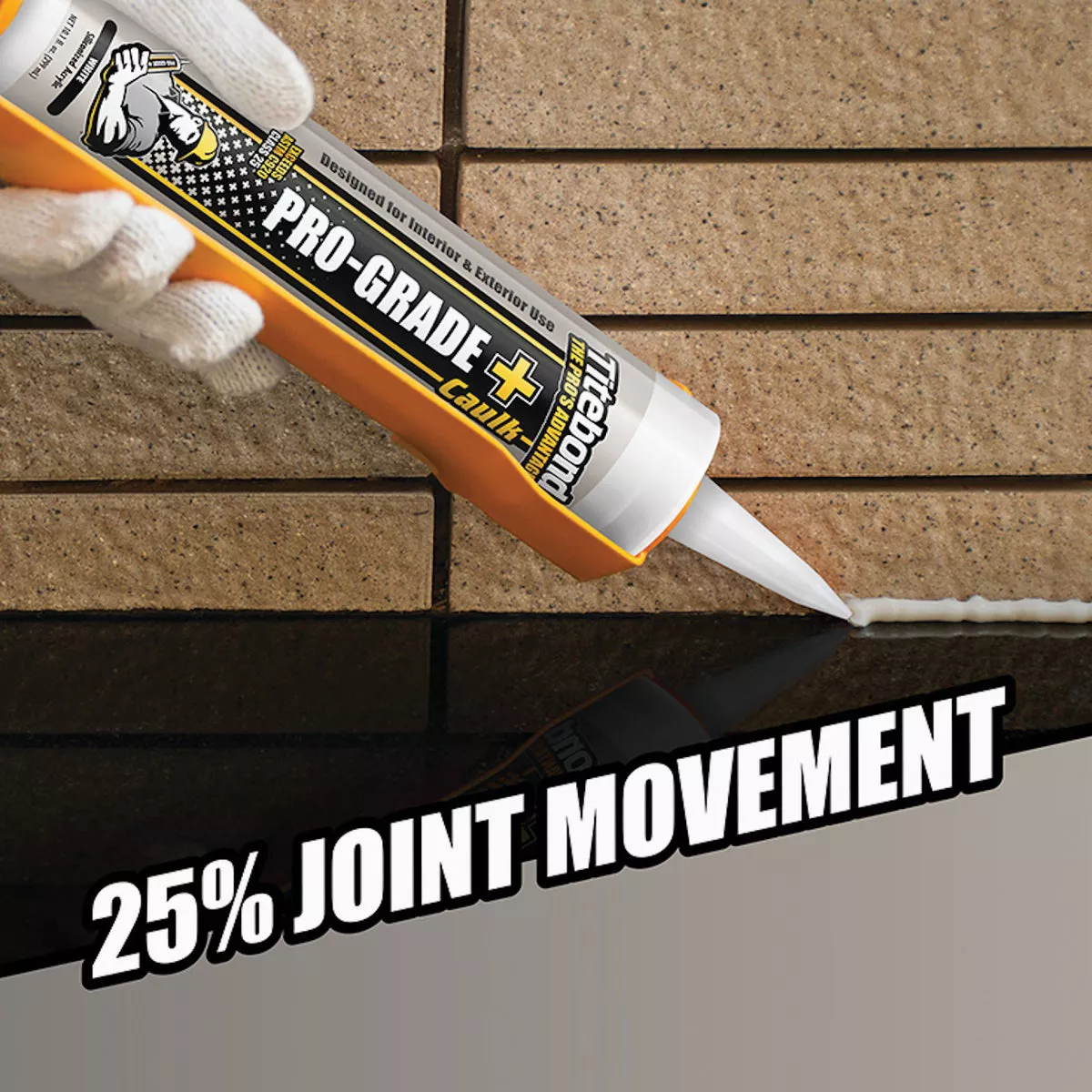 Titebond Pro-Grade Plus 10.1 Oz. Silicone Caulk, Antique White - photo 4