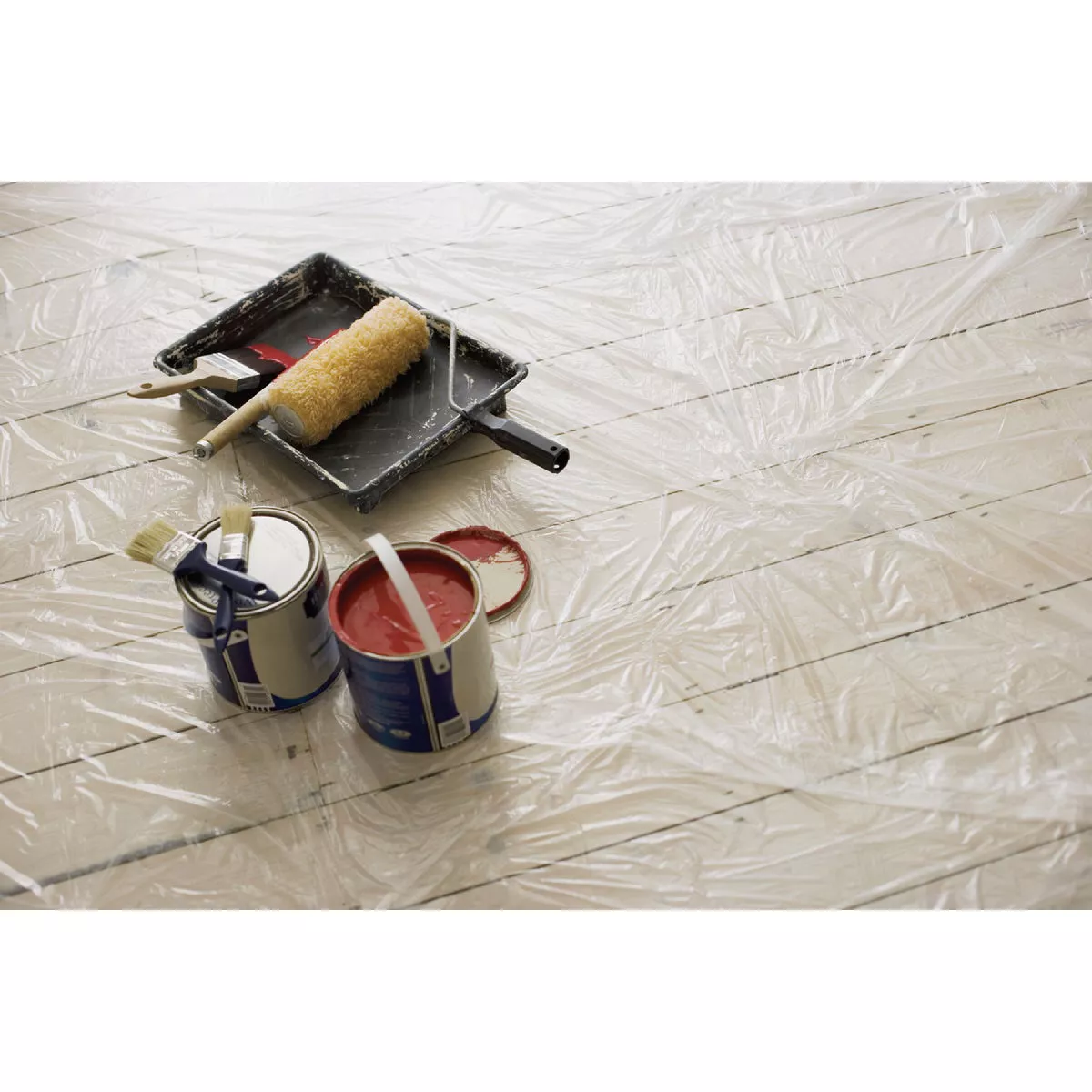 Frost King 9 Ft. x 12 Ft. x .8 Mil. Plastic Drop Cloth (3-Pack) - photo 3