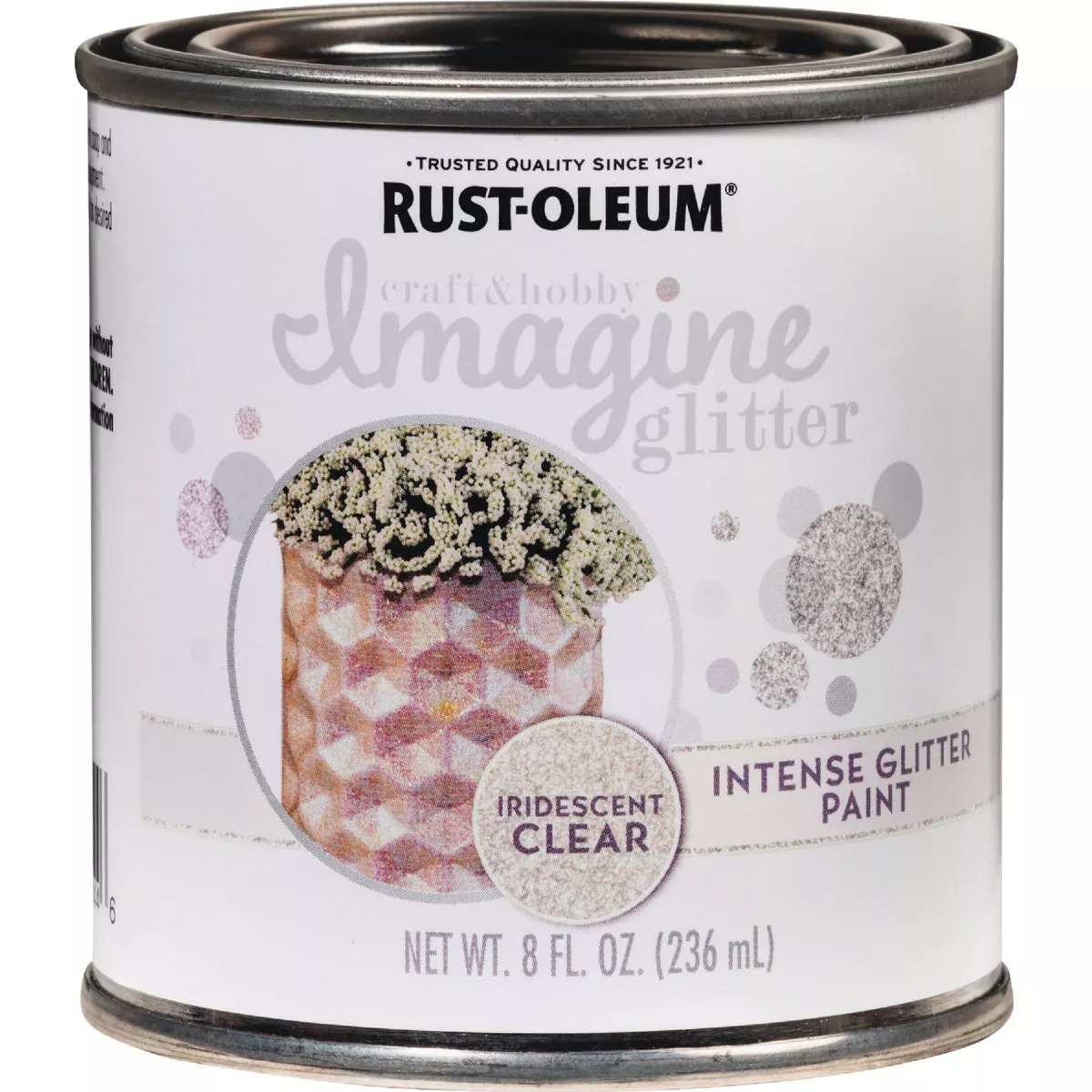 Rust-Oleum Imagine Craft & Hobby 8 Oz. Intense Iridescent Glitter Paint - photo 3