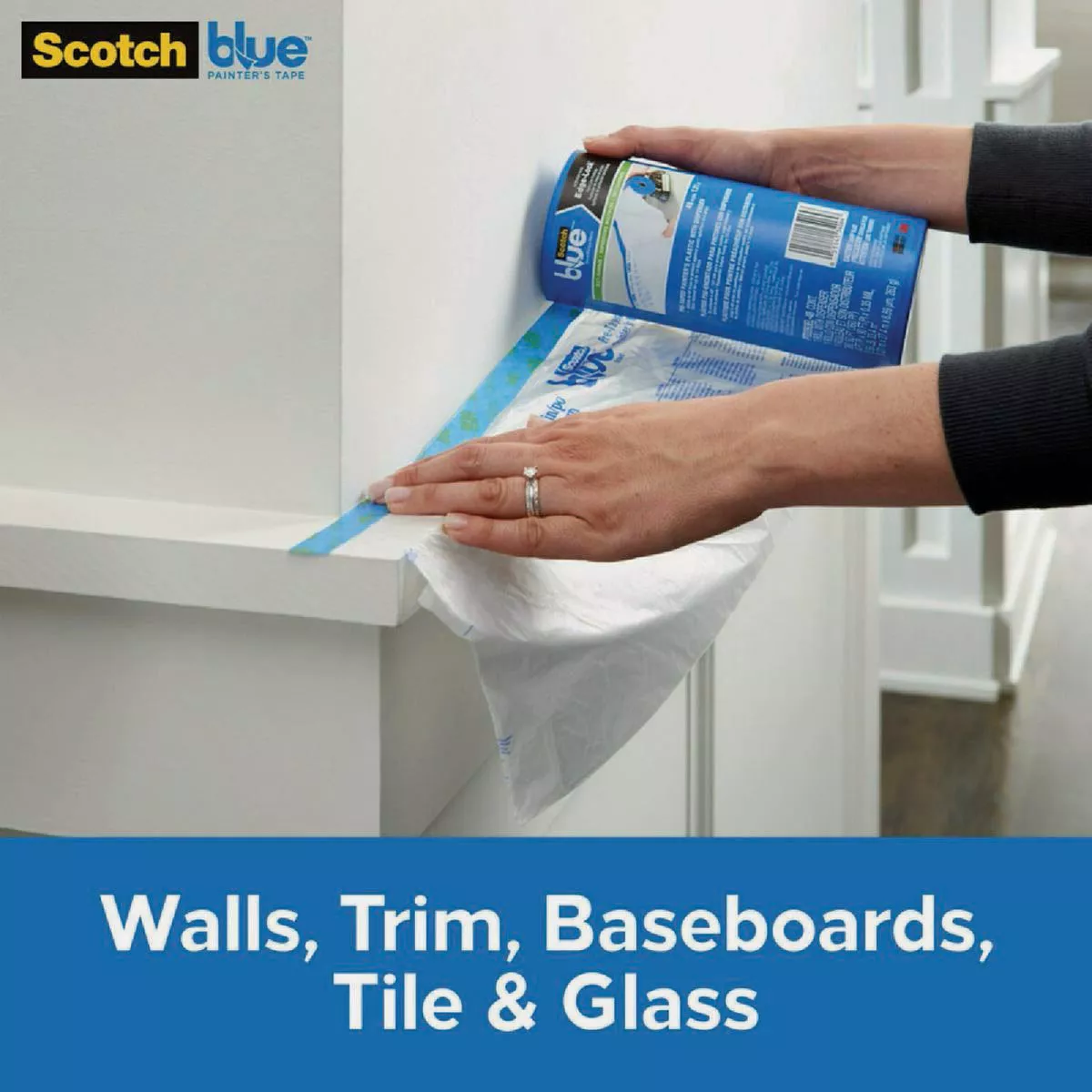 ScotchBlue Tape + Plastic with Dispenser - photo 5