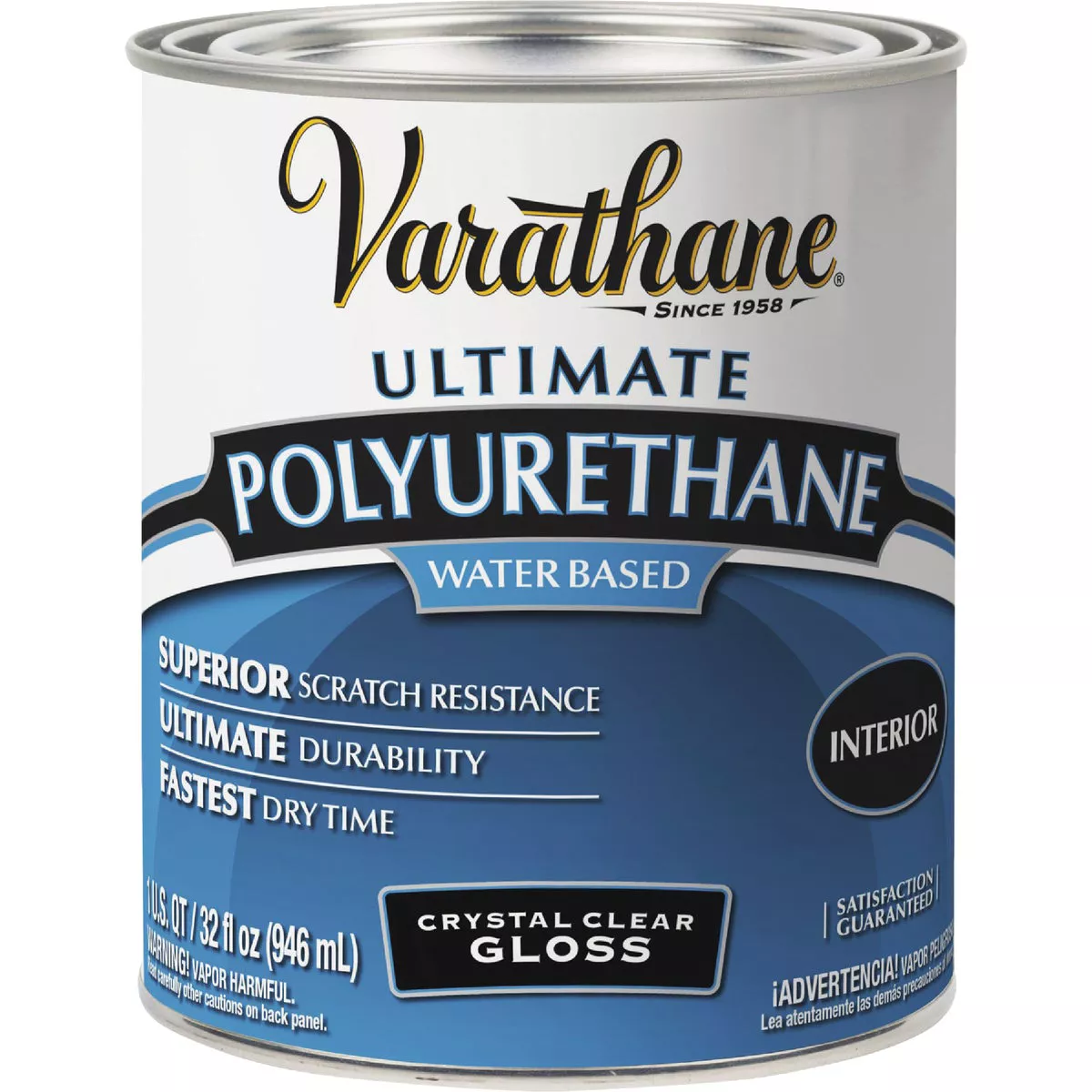Varathane Gloss No Odor Water Based Interior Polyurethane, 1 Qt. - photo 2