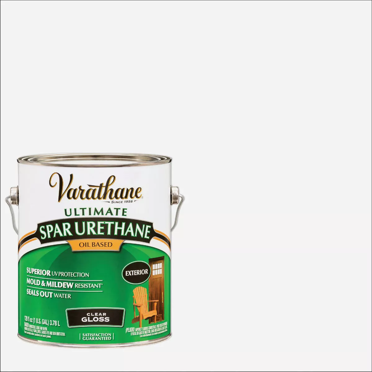Varathane Gloss Clear Exterior VOC Spar Urethane, 1 Gal.