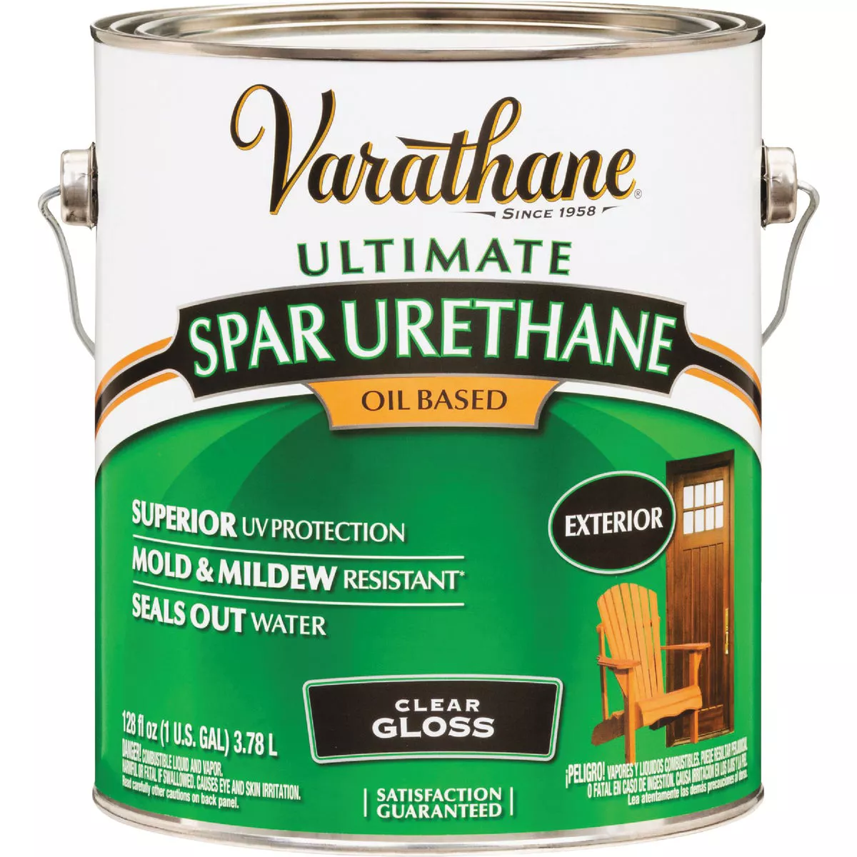 Varathane Gloss Clear Exterior VOC Spar Urethane, 1 Gal. - photo 2