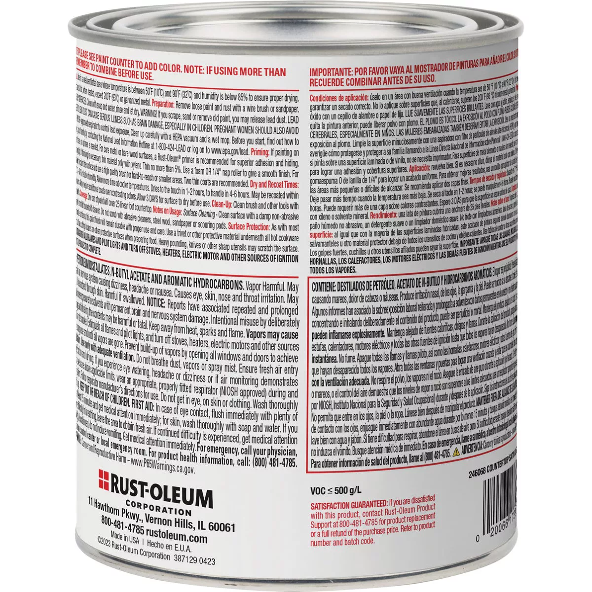 Rust-Oleum Tint Base Satin 25 LF x 2 Ft. Wide Countertop Coating - photo 3