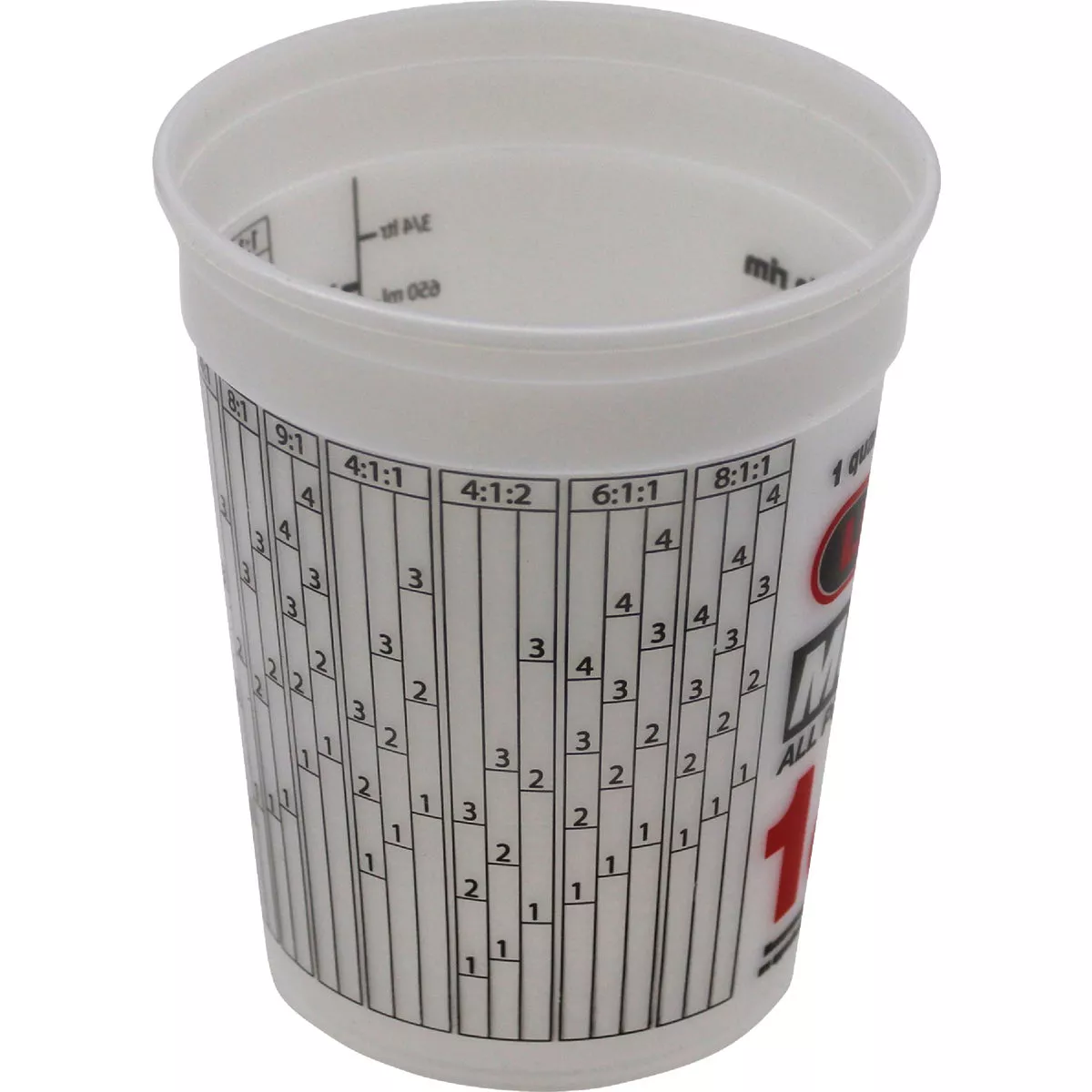 Leaktite 1 Qt. Semi-Transparent Multi-Mix All Purpose Mixing And Storage Container - photo 5