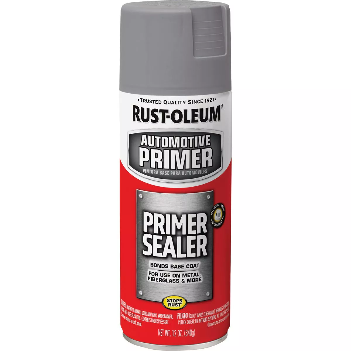 Rust-Oleum Stops Rust Gray 12 Oz. Automotive Spray Primer Sealer - photo 2