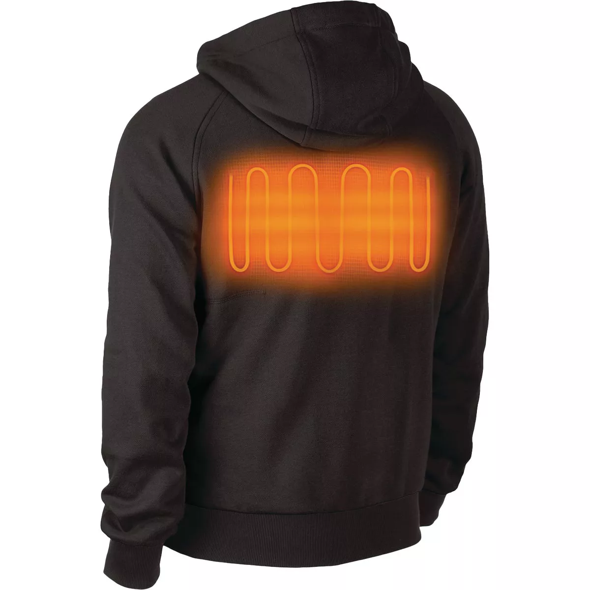 Milwaukee M12 Men's Black Cordless Heated Hoodie Kit, L - photo 3