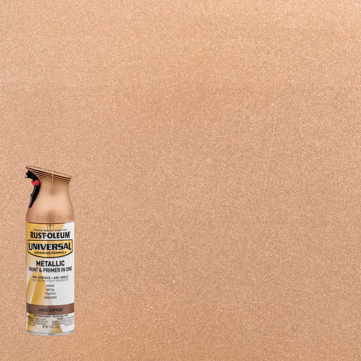 Rust-Oleum Universal 11 Oz. Metallic Aged Copper Paint