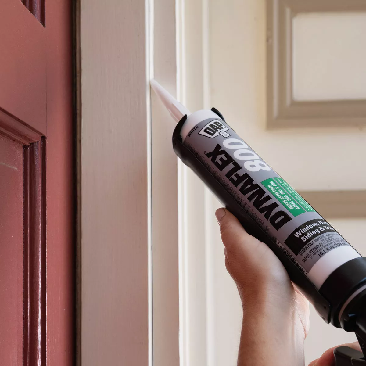 DAP Dynaflex 800 10.1 Oz. Advanced Window, Door, Siding, & Trim Polymer Sealant - Light Bronze BR114 - photo 5