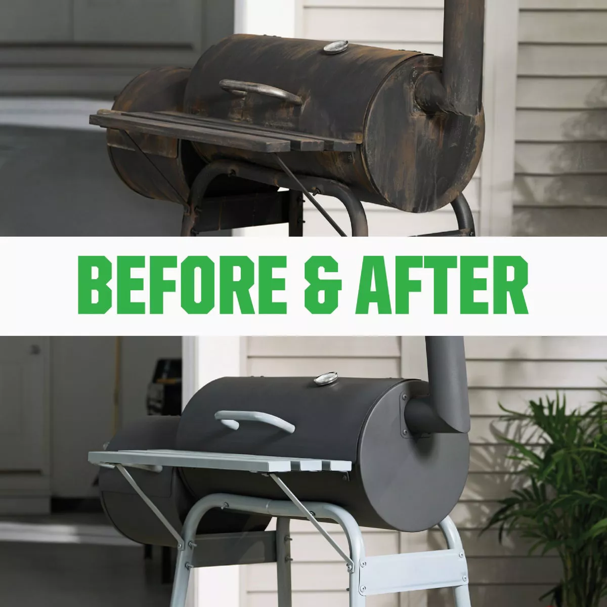 Rust-Oleum Flat High Heat Enamel, BBQ Black, 1 Qt. - photo 5