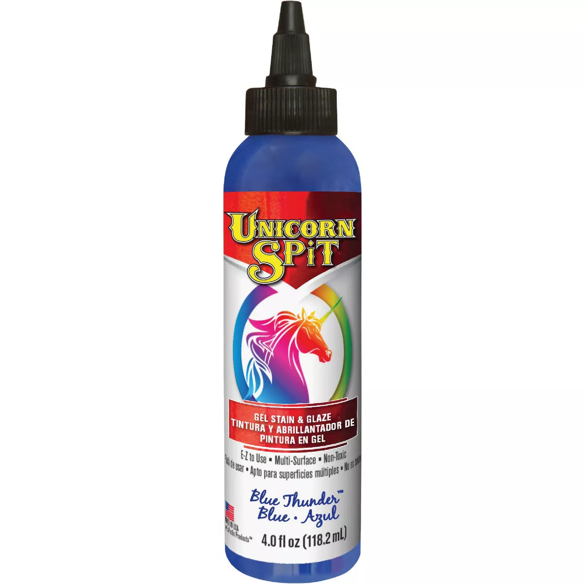 Unicorn Spit 4 Oz. Blue Thunder Paint, Gel Stain & Glaze
