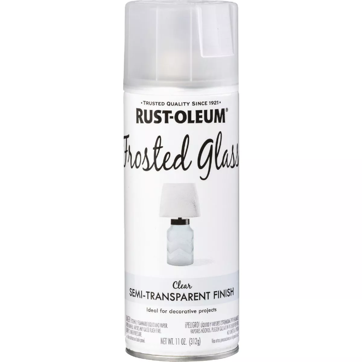 Rust-Oleum Frosted Glass 11 Oz. Clear Spray Finish - photo 2