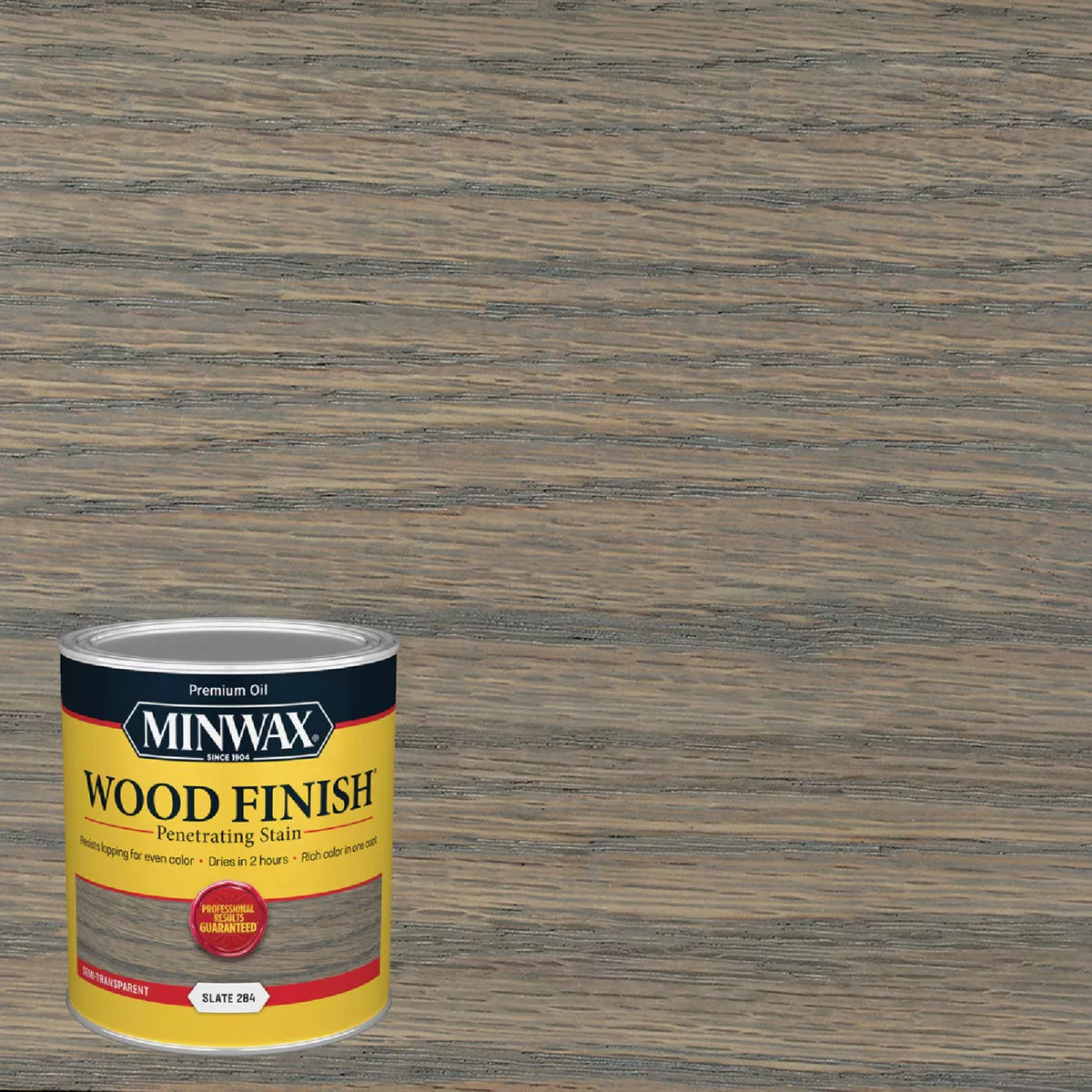 Minwax Penetrating Stain Wood Finish, Slate, 1 Qt.