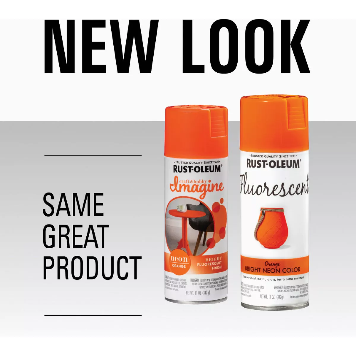 Rust-Oleum Fluorescent 11 Oz. Gloss Spray Paint, Fluorescent Orange - photo 2