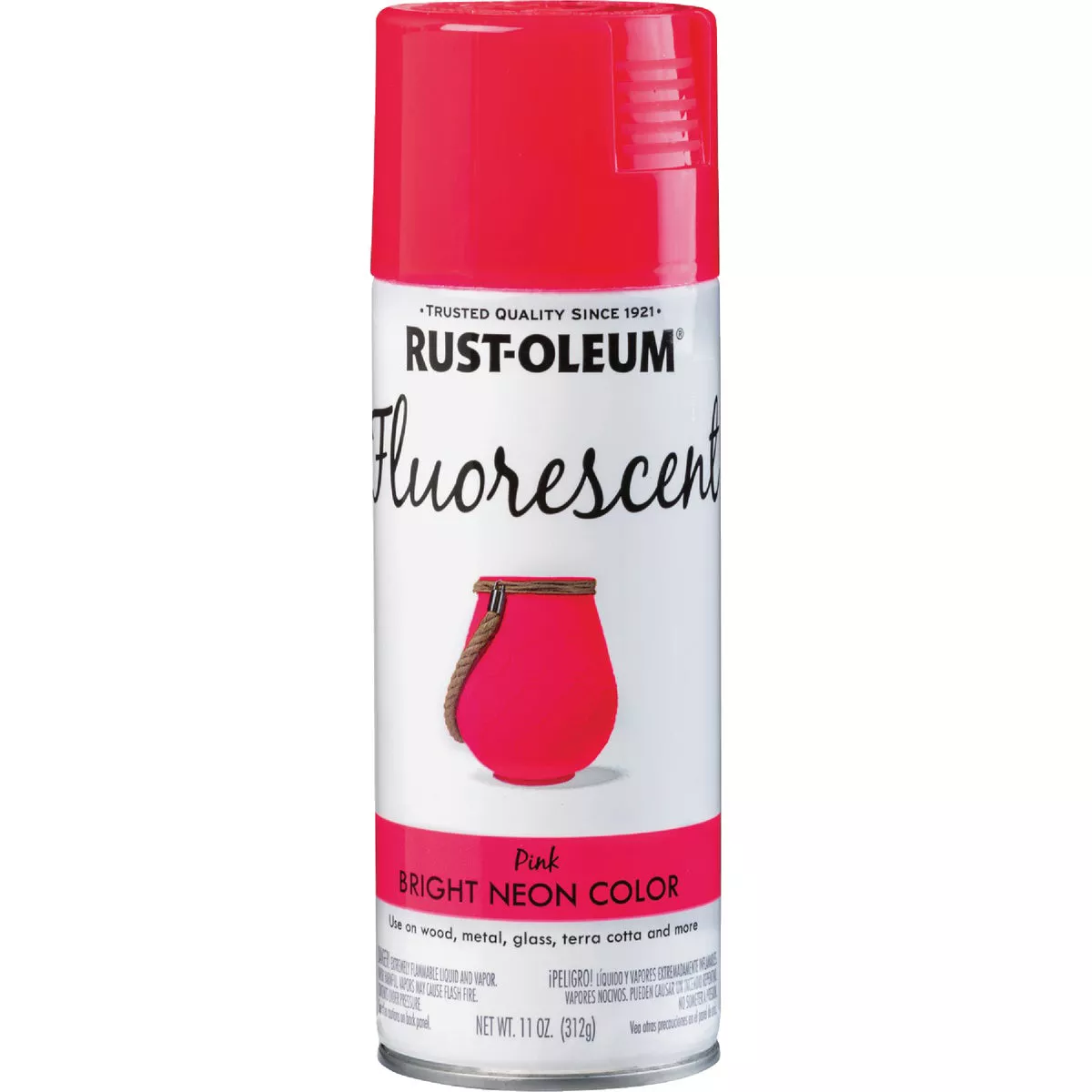 Rust-Oleum Fluorescent 11 Oz. Gloss Spray Paint, Fluorescent Pink