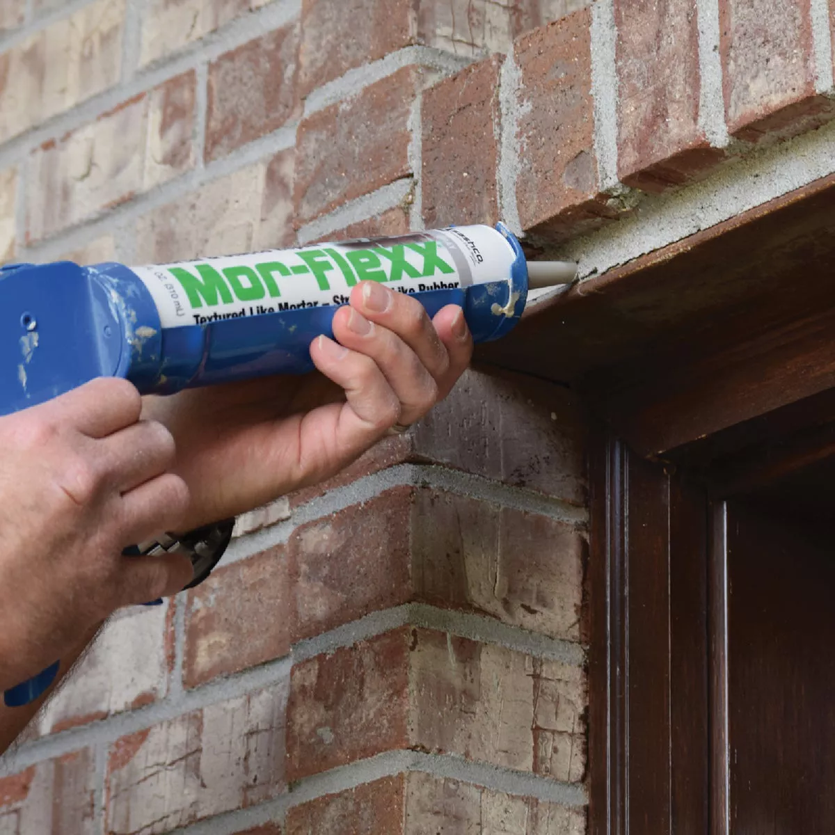 Sashco Mor-Flexx Gray Cartridge Mortar Sealant - photo 3