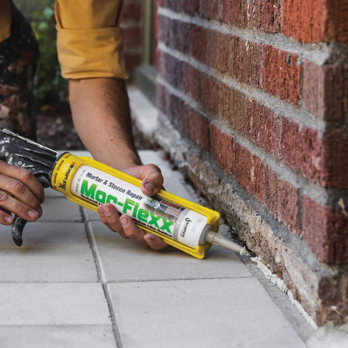 Sashco Mor-Flexx Gray Cartridge Mortar Sealant - photo 2