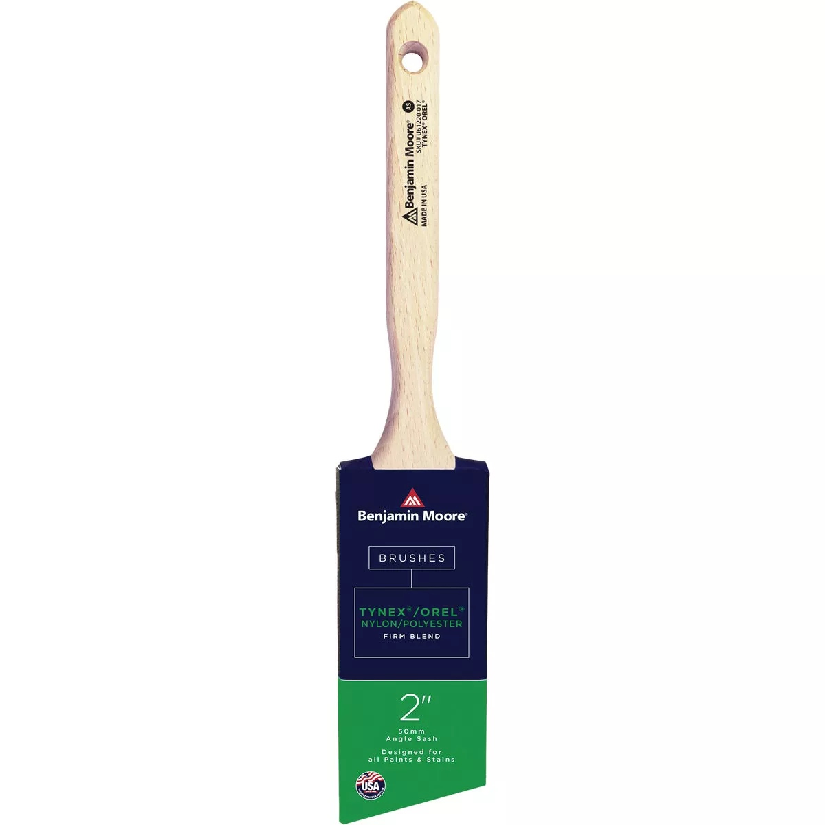 Benjamin Moore 2 In. Firm Tynex/Orel Angle Sash Brush - photo 2