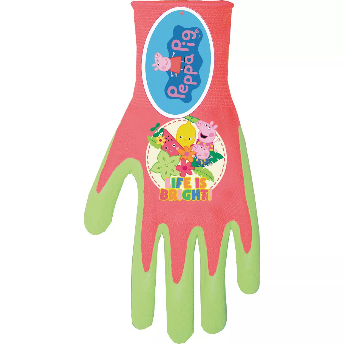 Midwest Gloves & Gear Peppa Pig Toddler Latex Gripper Gloves - photo 2