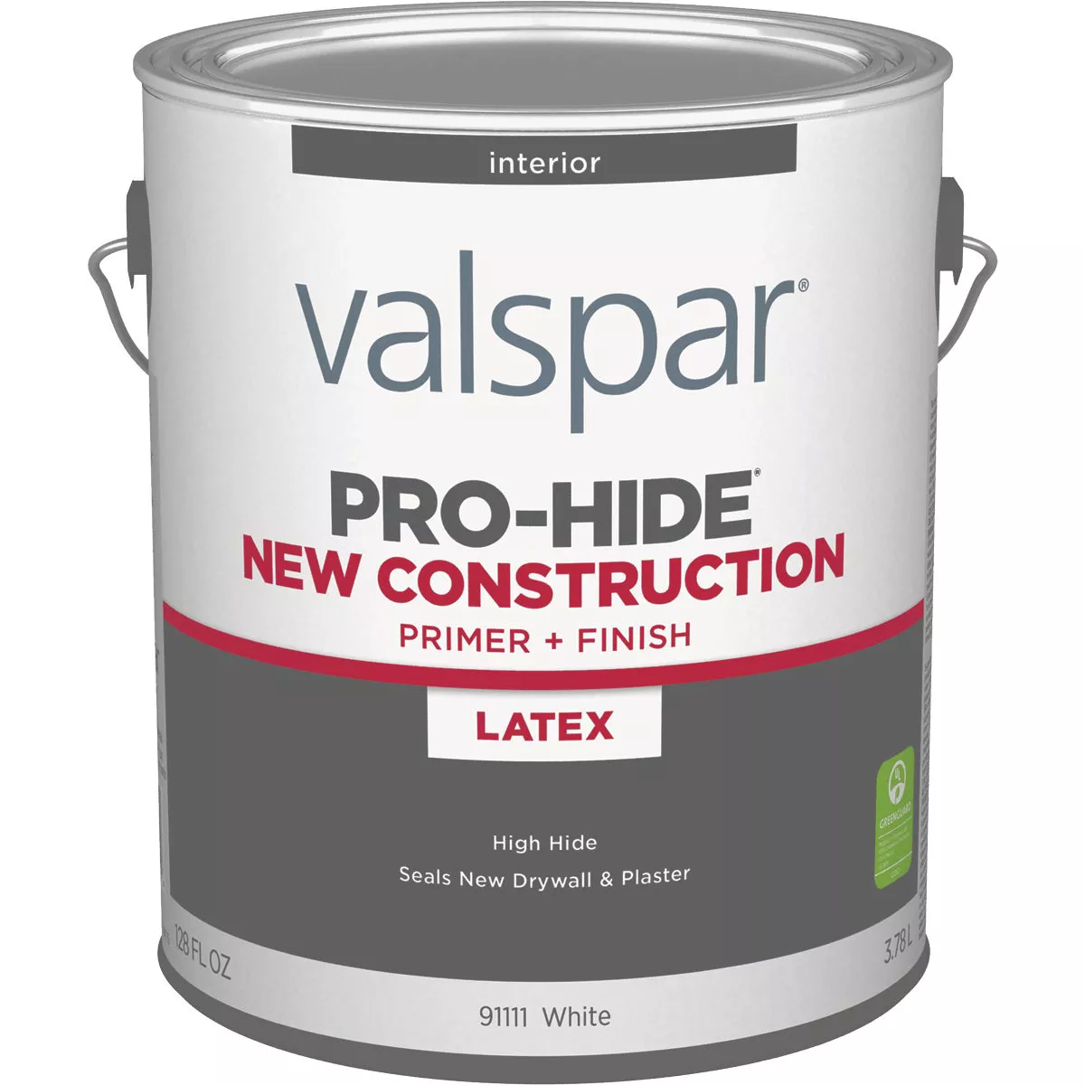 Valspar Pro-Hide Interior New Construction Primer, White, 1 Gal.