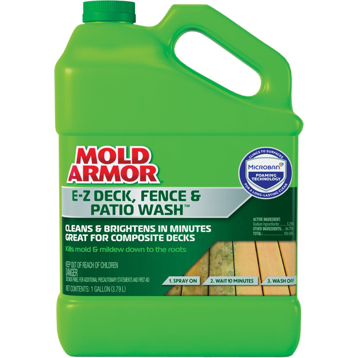 Mold Armor EZ Deck, Fence & Patio Wash with Microban, 1 Gal. Do it Best