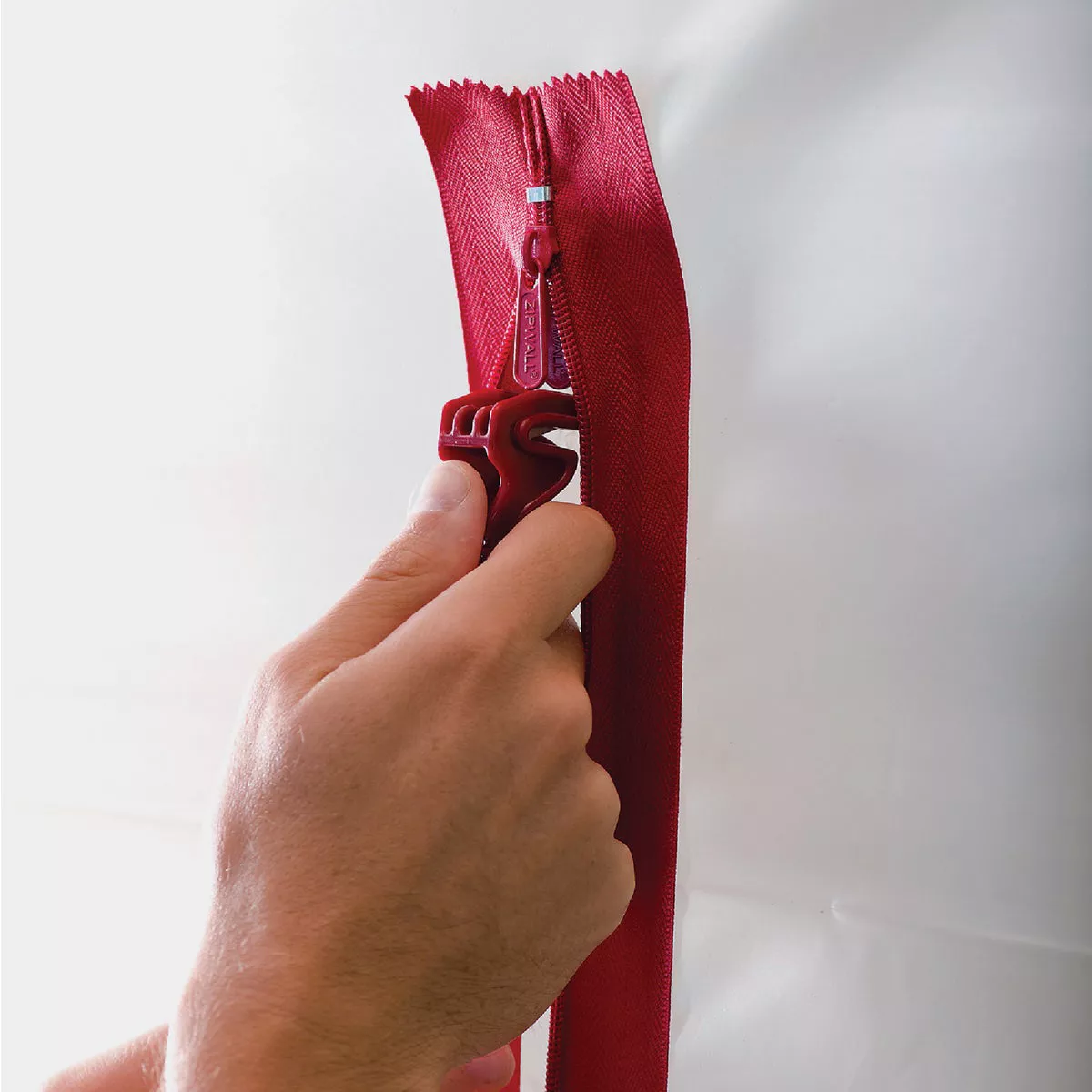 ZipWall 3 In. x 7 Ft. Heavy-Duty Plastic Barrier Zipper (2-Pack) - photo 3
