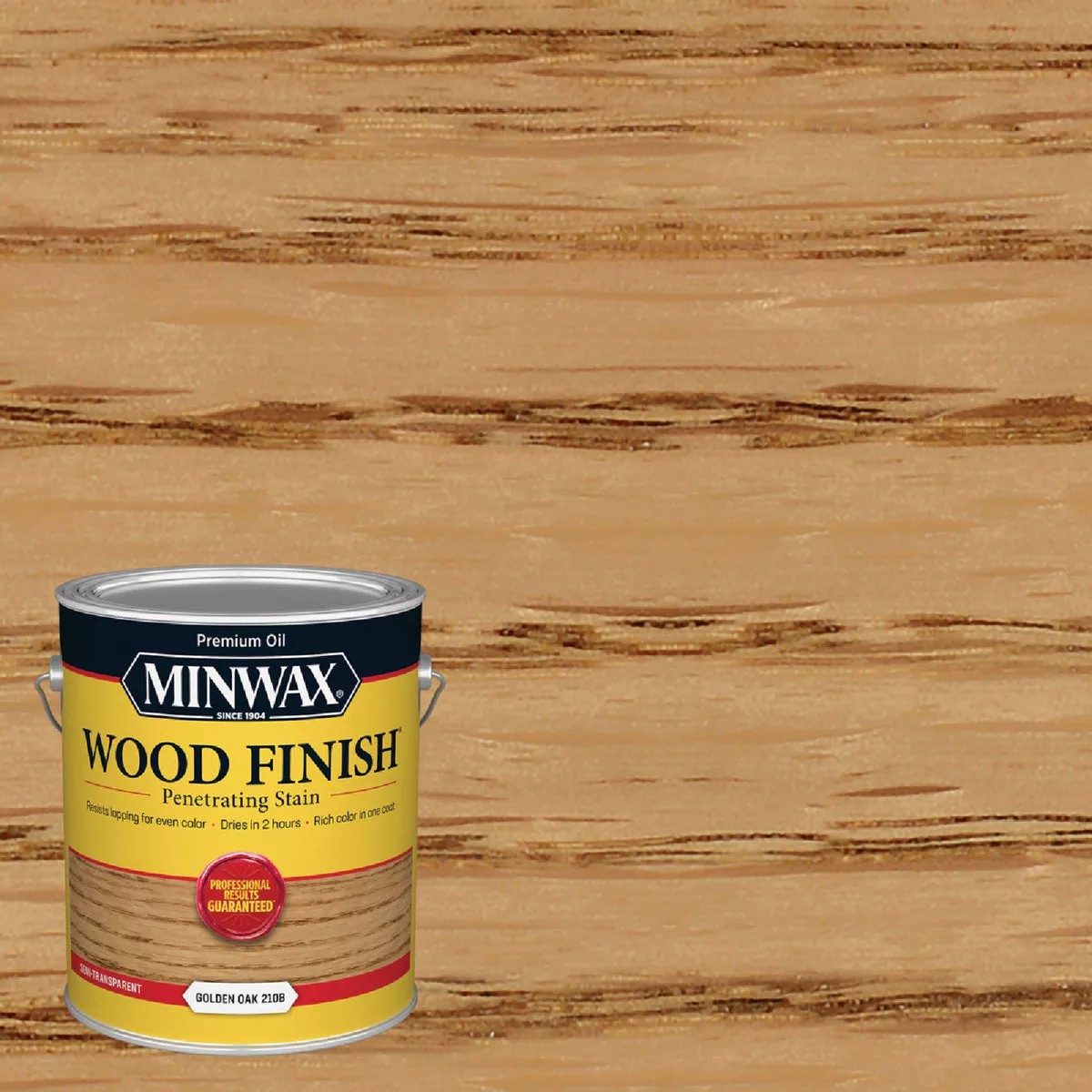 Minwax Wood Finish Penetrating Stain, Golden Oak, 1 Gal.