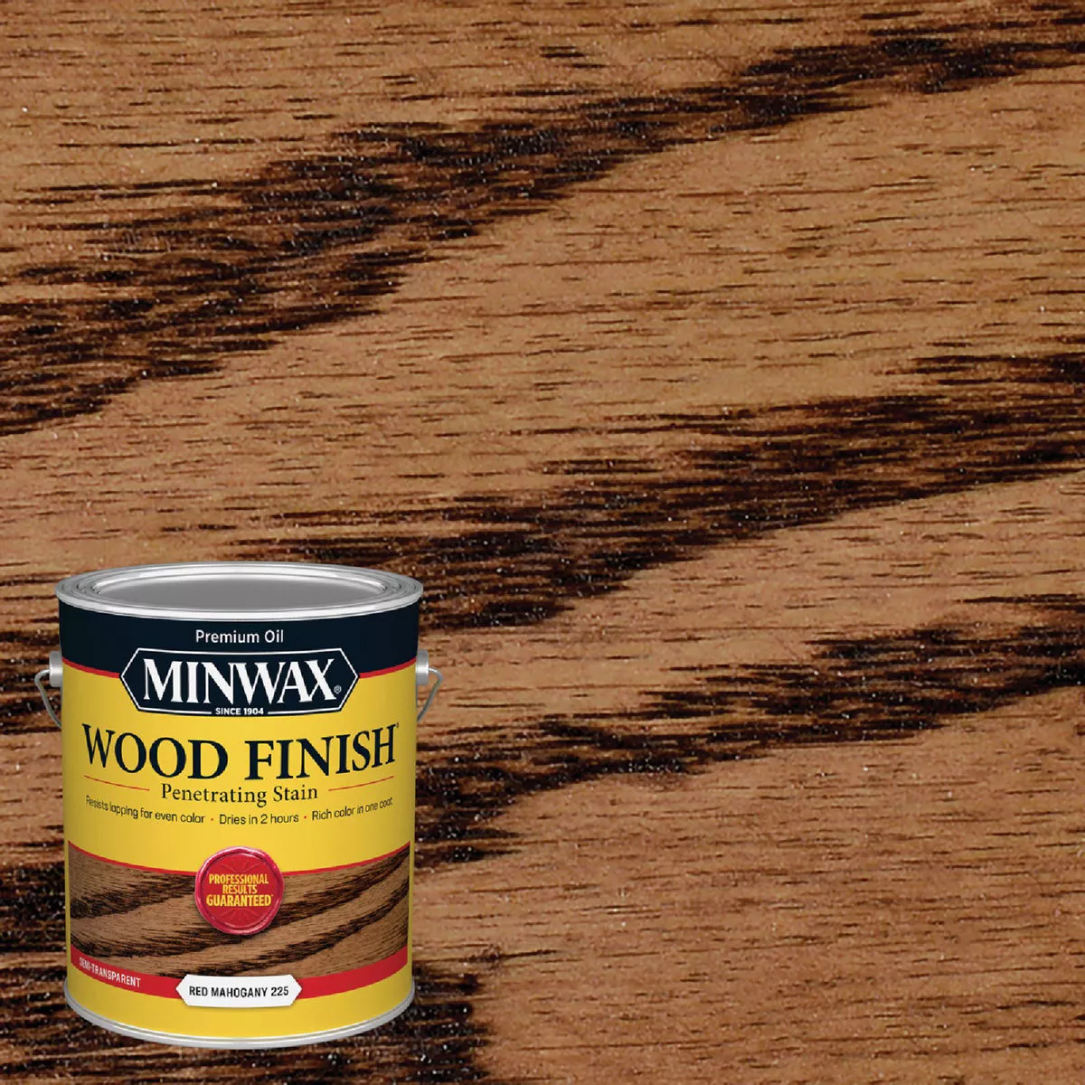 Minwax Wood Finish Penetrating Stain, Red Mahogany, 1 Gal.