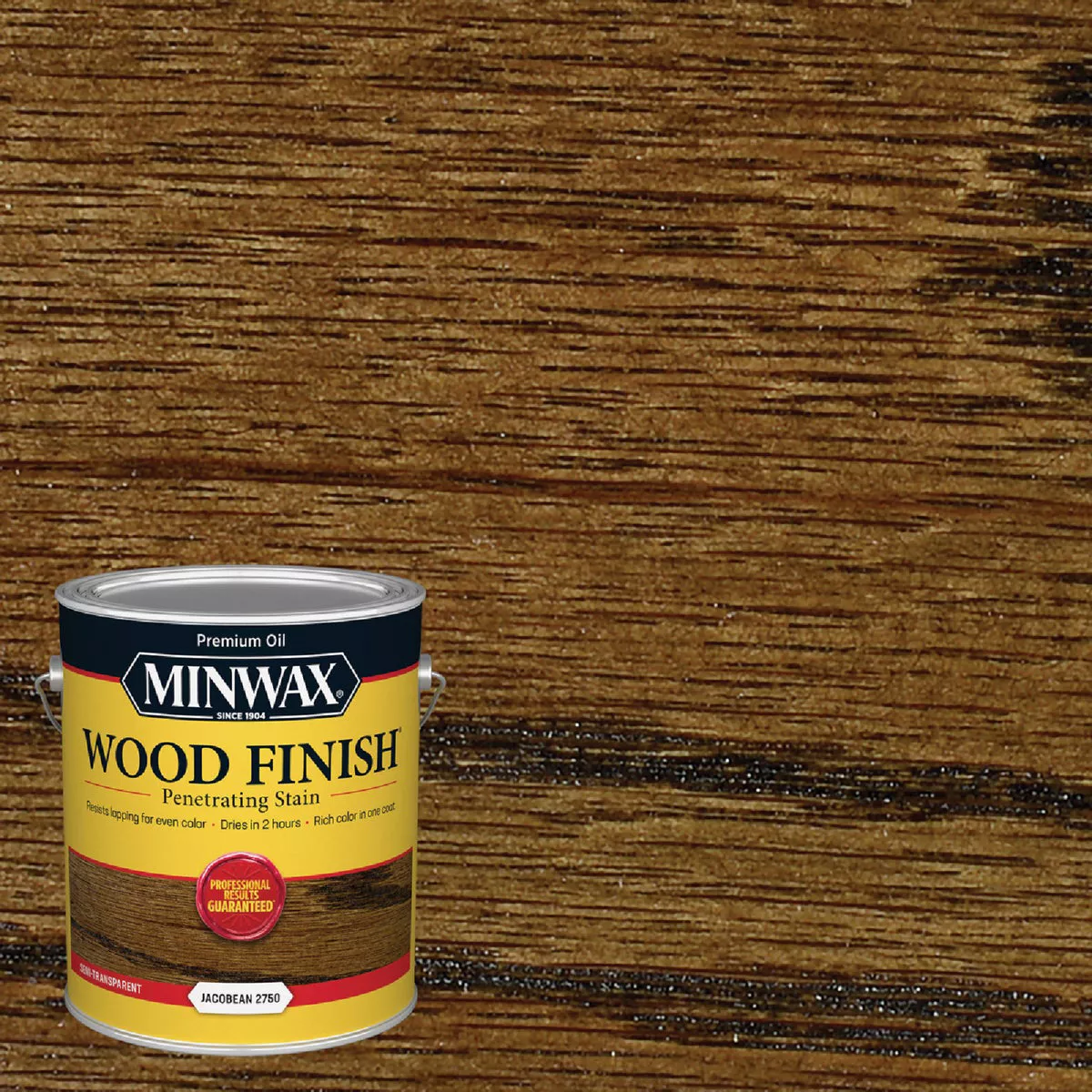 Minwax Wood Finish Penetrating Stain, Jacobean, 1 Gal.