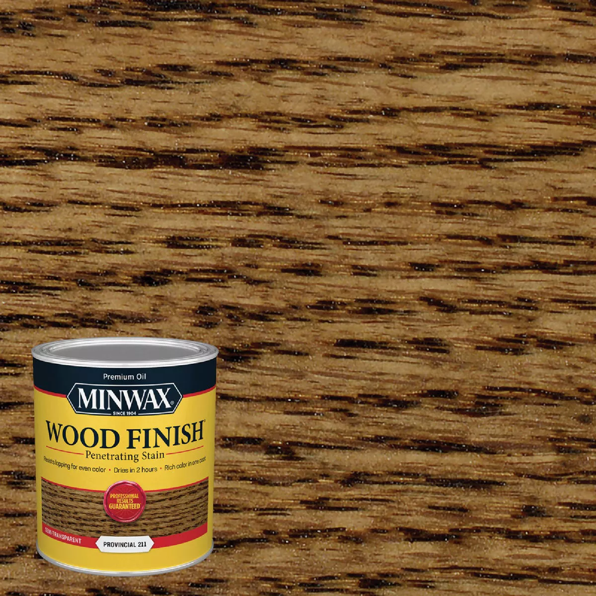 Minwax Wood Finish Penetrating Stain, Provincial, 1 Qt.