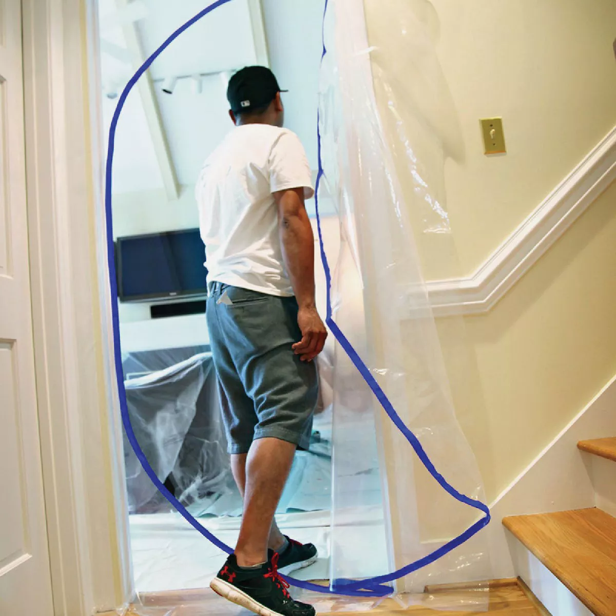 Trimaco E-Z Up Dust Containment Door Kit - photo 3