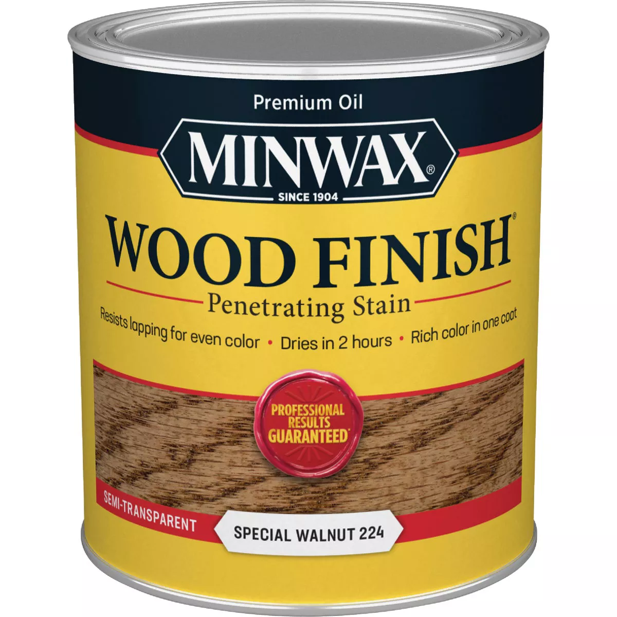 Minwax Wood Finish Penetrating Stain, Special Walnut, 1 Qt. - photo 2