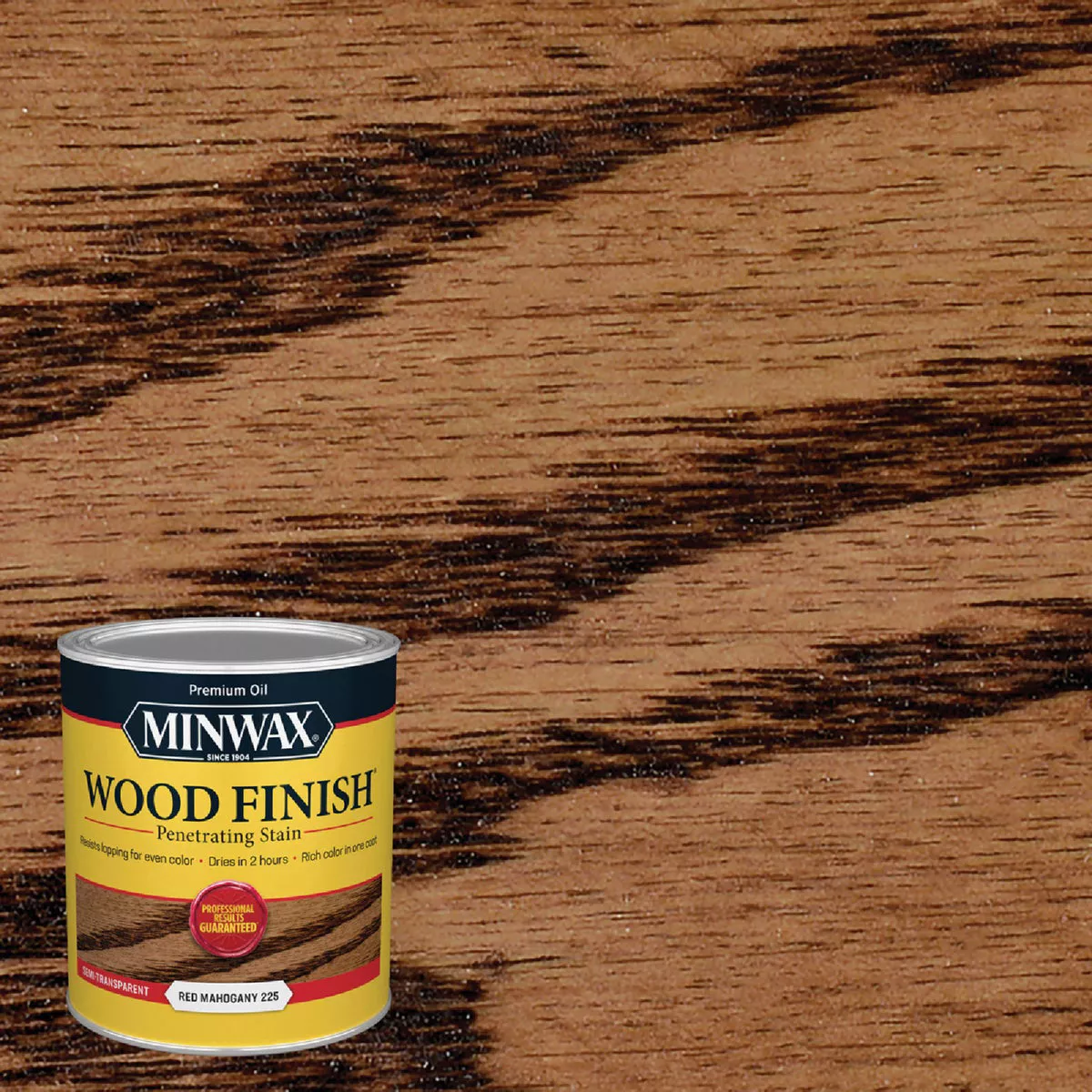 Minwax Wood Finish Penetrating Stain, Red Mahogany, 1 Qt.
