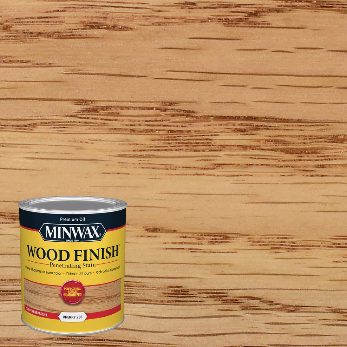Minwax Wood Finish Penetrating Stain, Cherry, 1 Qt.