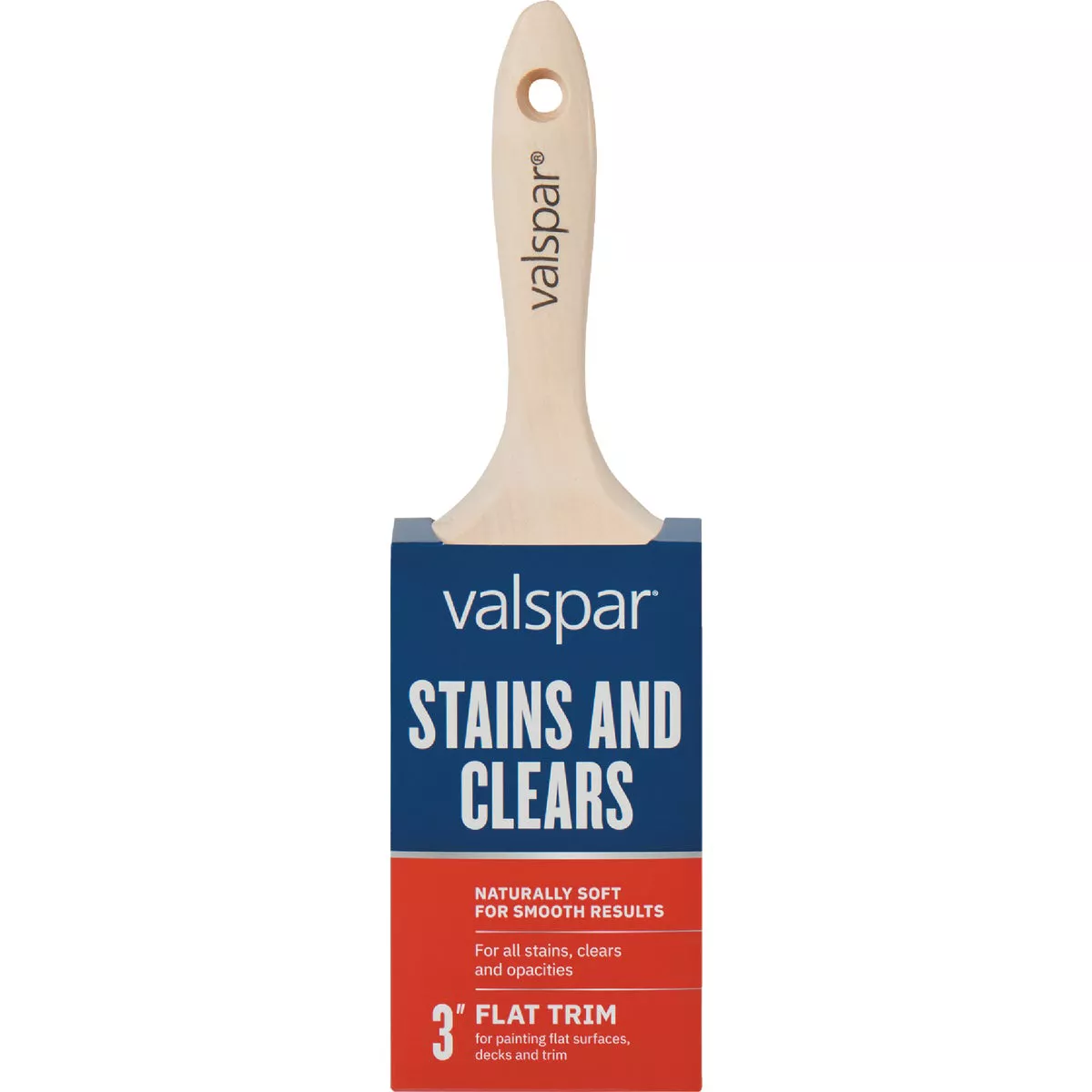 Valspar 3 In. All Stains Flat Trim Brush