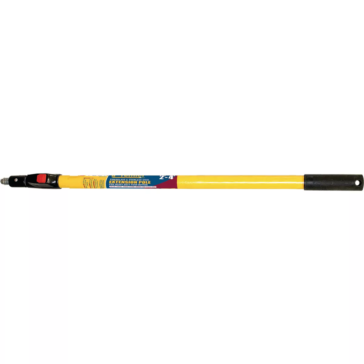 Premier 2 Ft. To 4 Ft. Telescoping Fiberglass & Stainless Steel Push Button Extension Pole