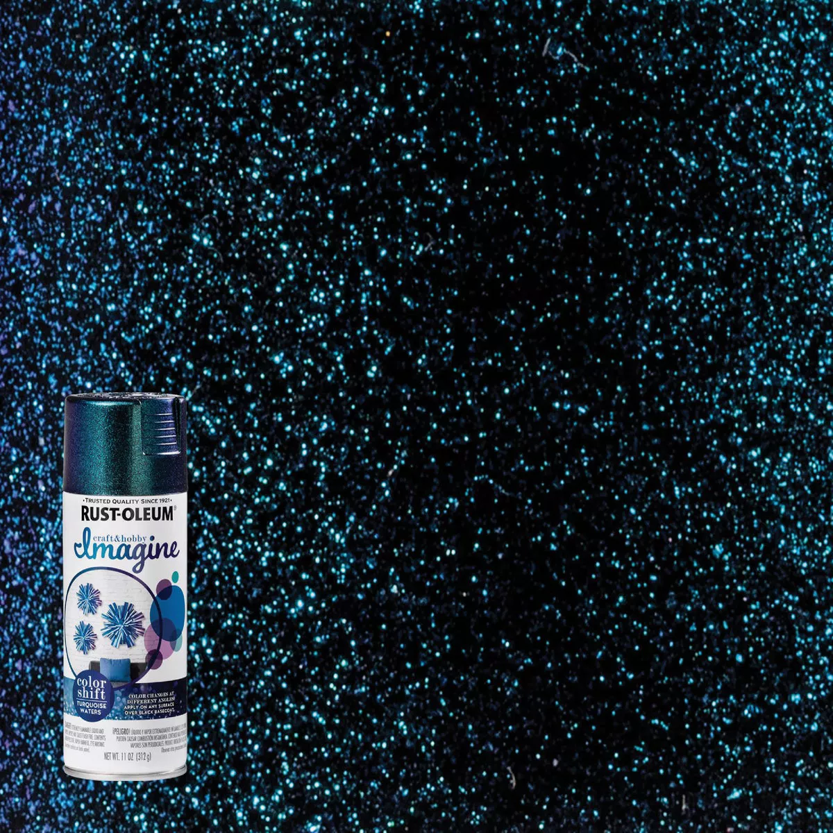 Rust-Oleum 11 Oz. Turquoise Waters Imagine Craft & Hobby Color Shift Spray Paint