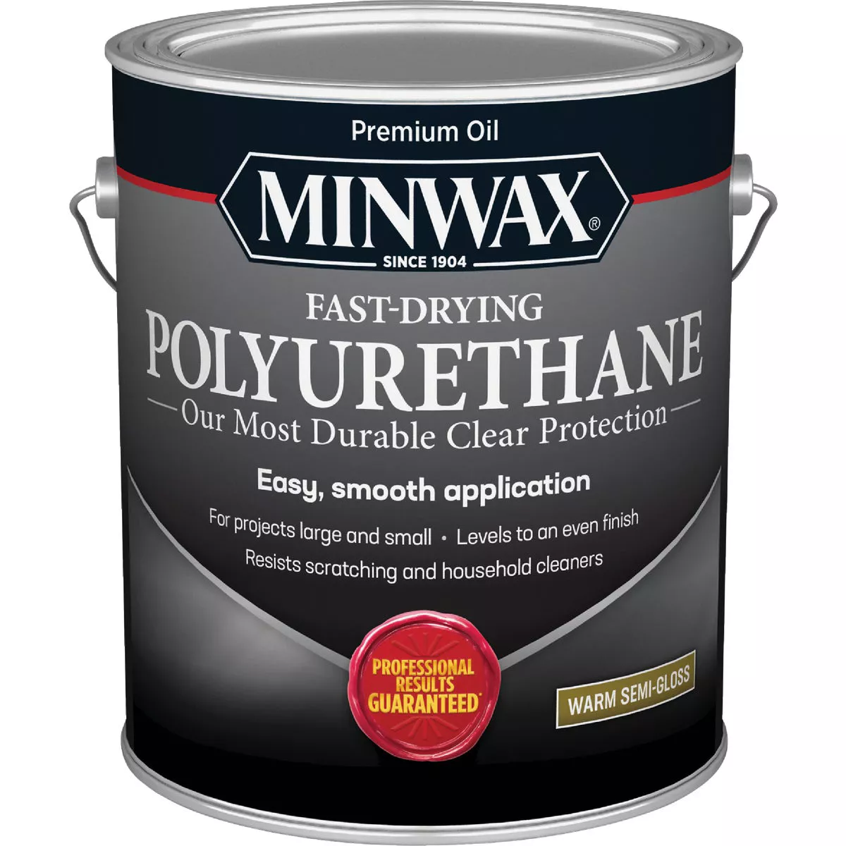 Minwax Semi-Gloss Fast-Drying Interior Polyurethane, 1 Gal.