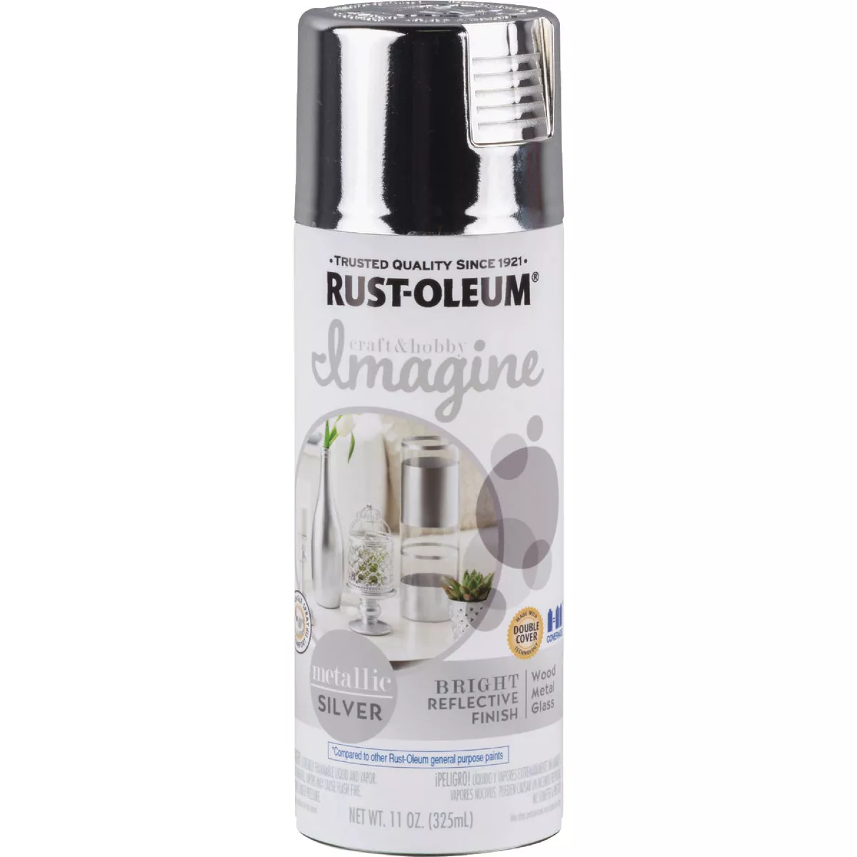 Rust-Oleum 11 Oz. Silver Imagine Metallic Spray Paint - photo 2