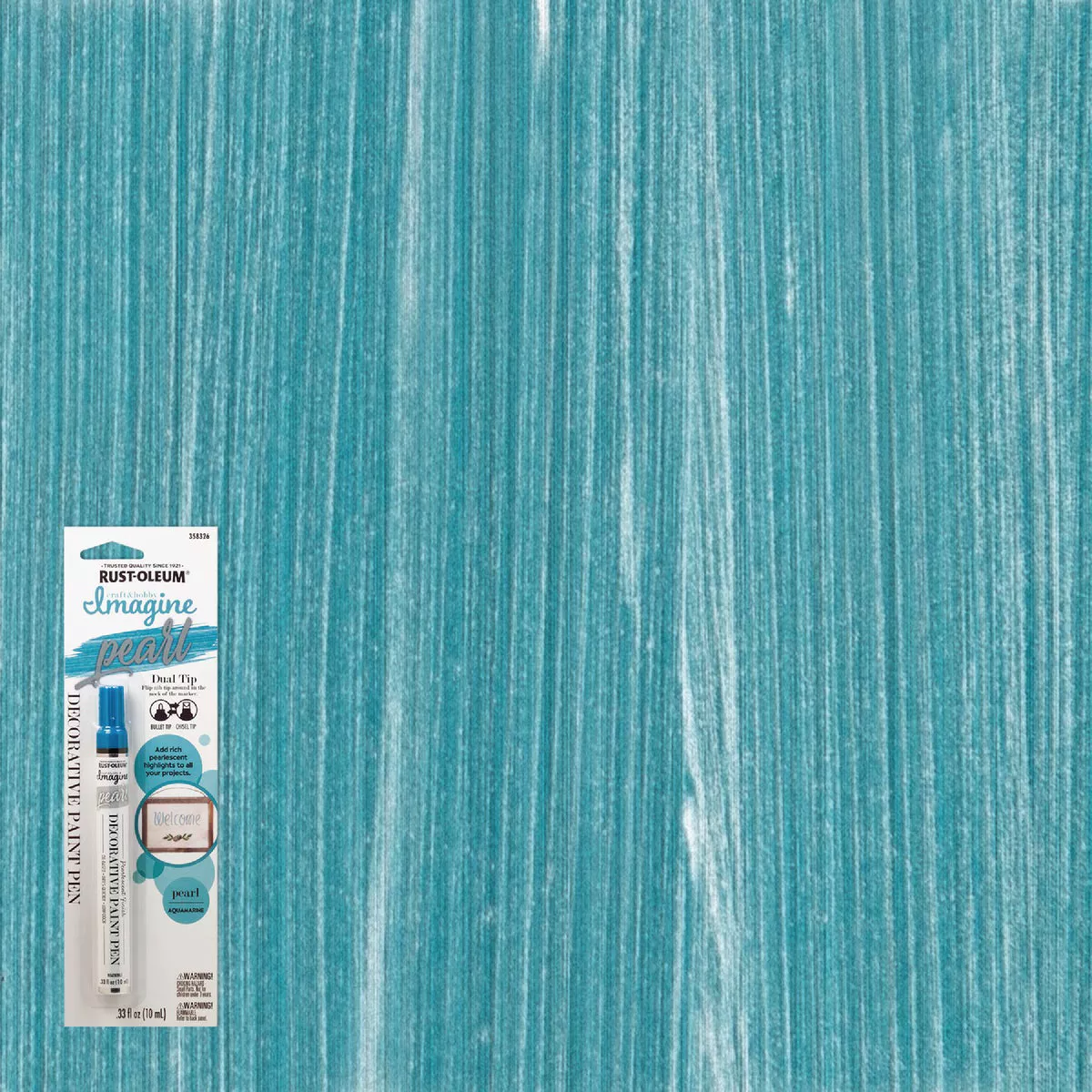 Rust-Oleum Imagine Aquamarine Pearl Decorative Paint Pen - photo 3