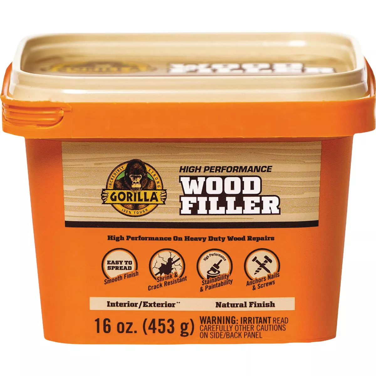Gorilla 16 Oz. Natural Wood Filler - photo 2