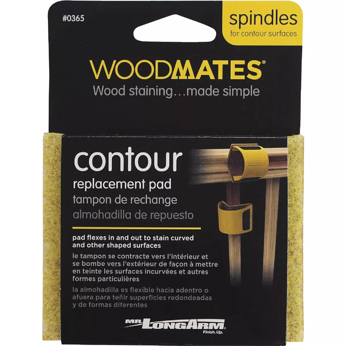 Mr. LongArm Woodmates Contour Replacement Pad - photo 2