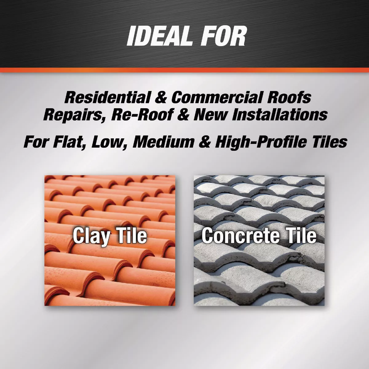 DAP Touch 'n Seal Storm Bond Low GWP Polyurethane Roof Tile Adhesive - photo 3