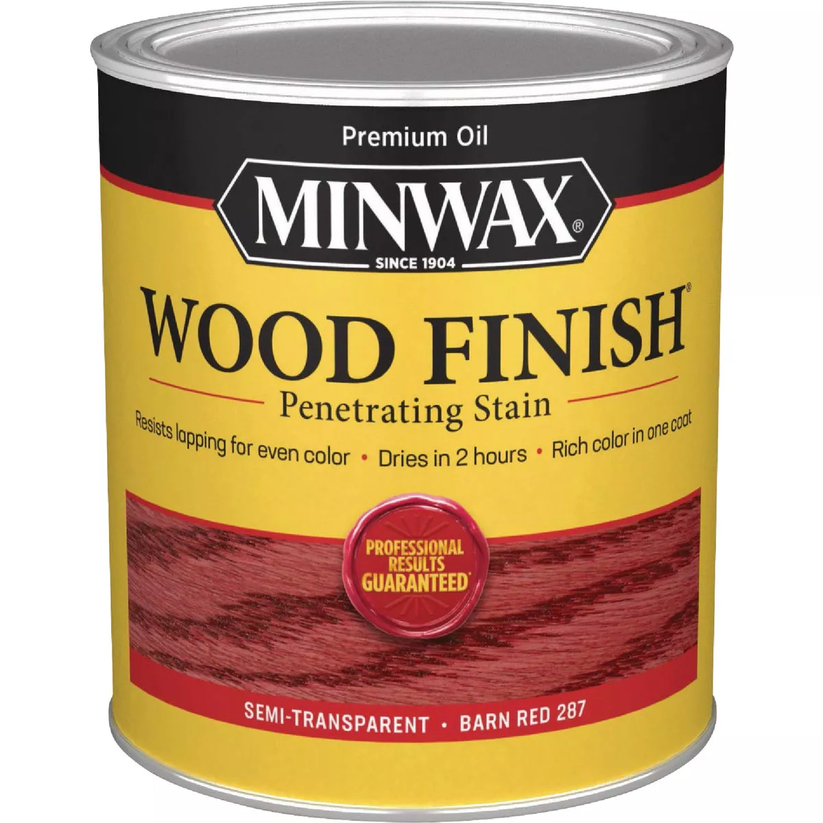 Minwax 1 Qt. 287 Barn Red Wood Finish - photo 2