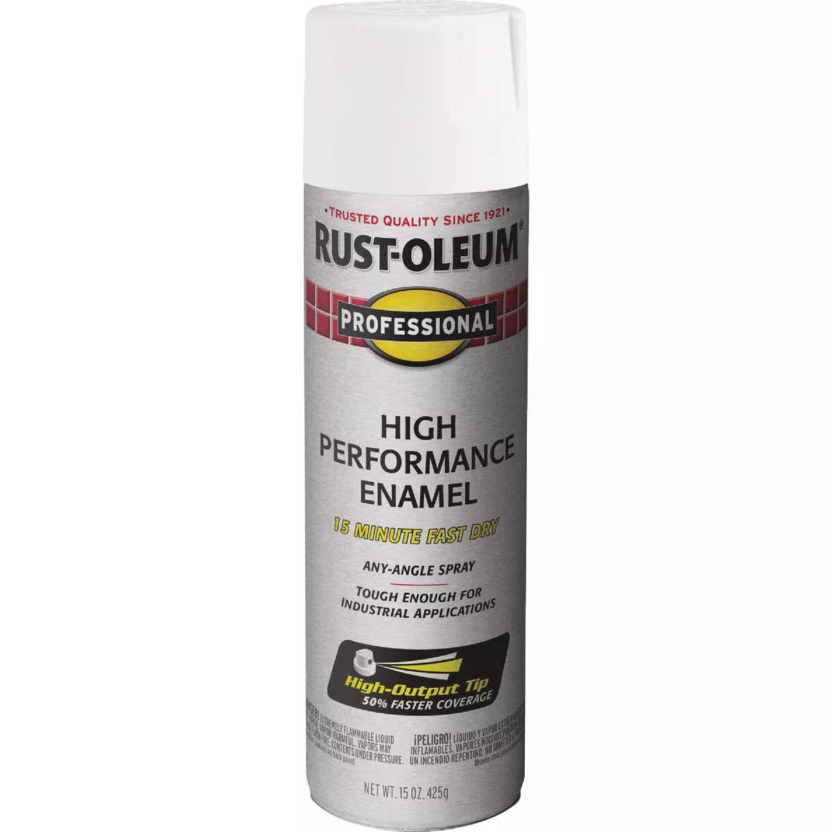 Rust-Oleum Professional Fast Dry 15 Oz. Semi-Gloss High Performance Enamel Spray Paint, White - photo 6
