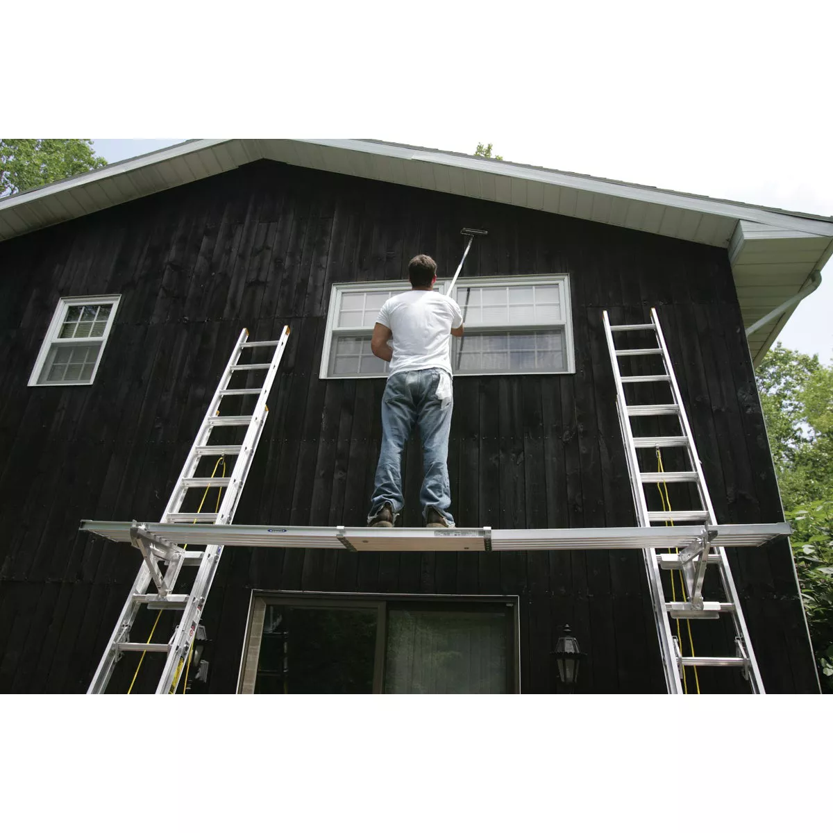 Werner 8 Ft.- 13 Ft. 250 Lb. Load Capacity Aluminum Extension Plank - photo 7